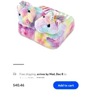 Health touch unicorn slipper foot massager